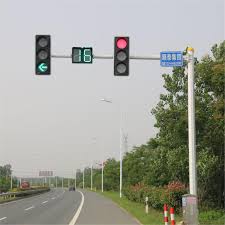 Nguzo ya Taa ya Trafiki ya Umbo la F Nguzo ya Taa ya Trafiki ya Umbo la F