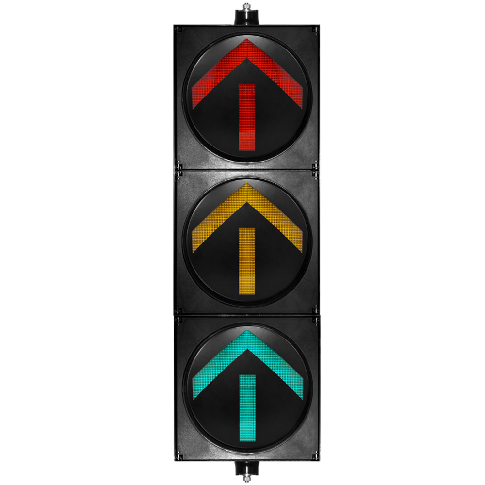 Mwangaza wa Juu wa Mshale Mwekundu/Njano/Kijani wa Trafiki