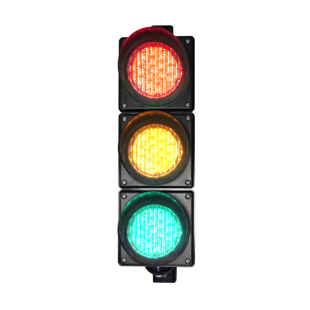 Nguvu ya Chini Nyekundu/Njano/Kijani Mwangaza wa Trafiki wa Mpira