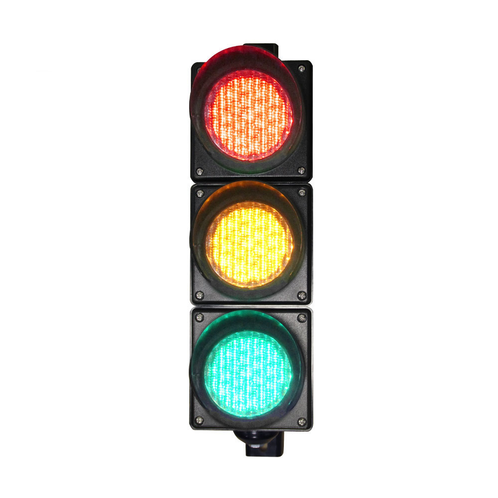 Nguvu ya Chini Nyekundu/Njano/Kijani Mwangaza wa Trafiki wa Mpira