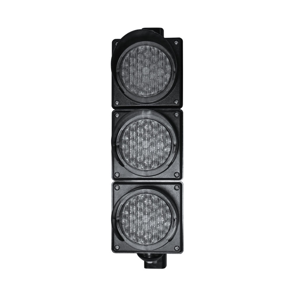 Nguvu ya Chini Nyekundu/Njano/Kijani Mwangaza wa Trafiki wa Mpira