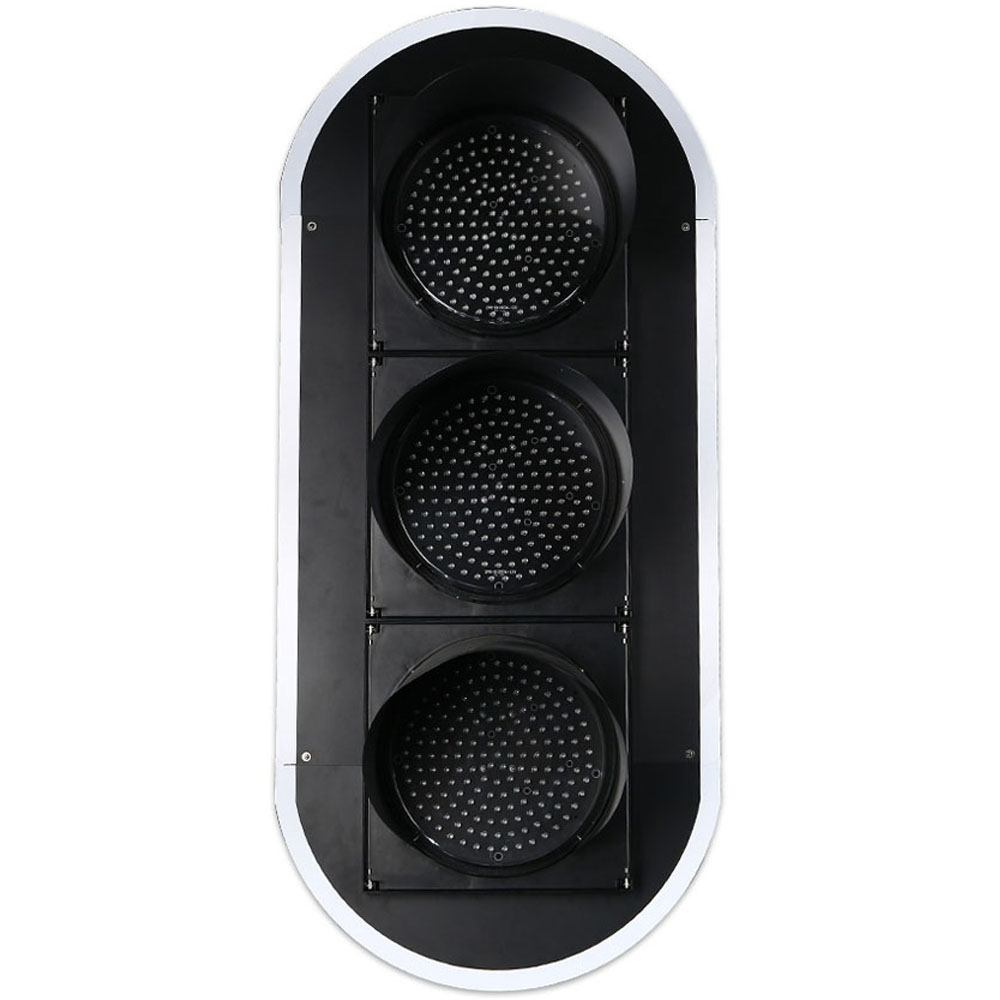 Nguvu ya Chini Nyekundu/Njano/Kijani Mwangaza wa Trafiki wa Mpira