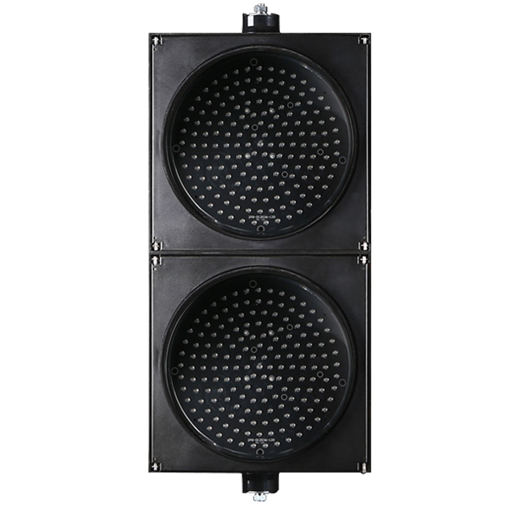 Taa ya Trafiki ya Mpira Kamili ya Mpira Mwekundu/Kijani yenye Nguvu ya Chini (ya vitengo viwili)