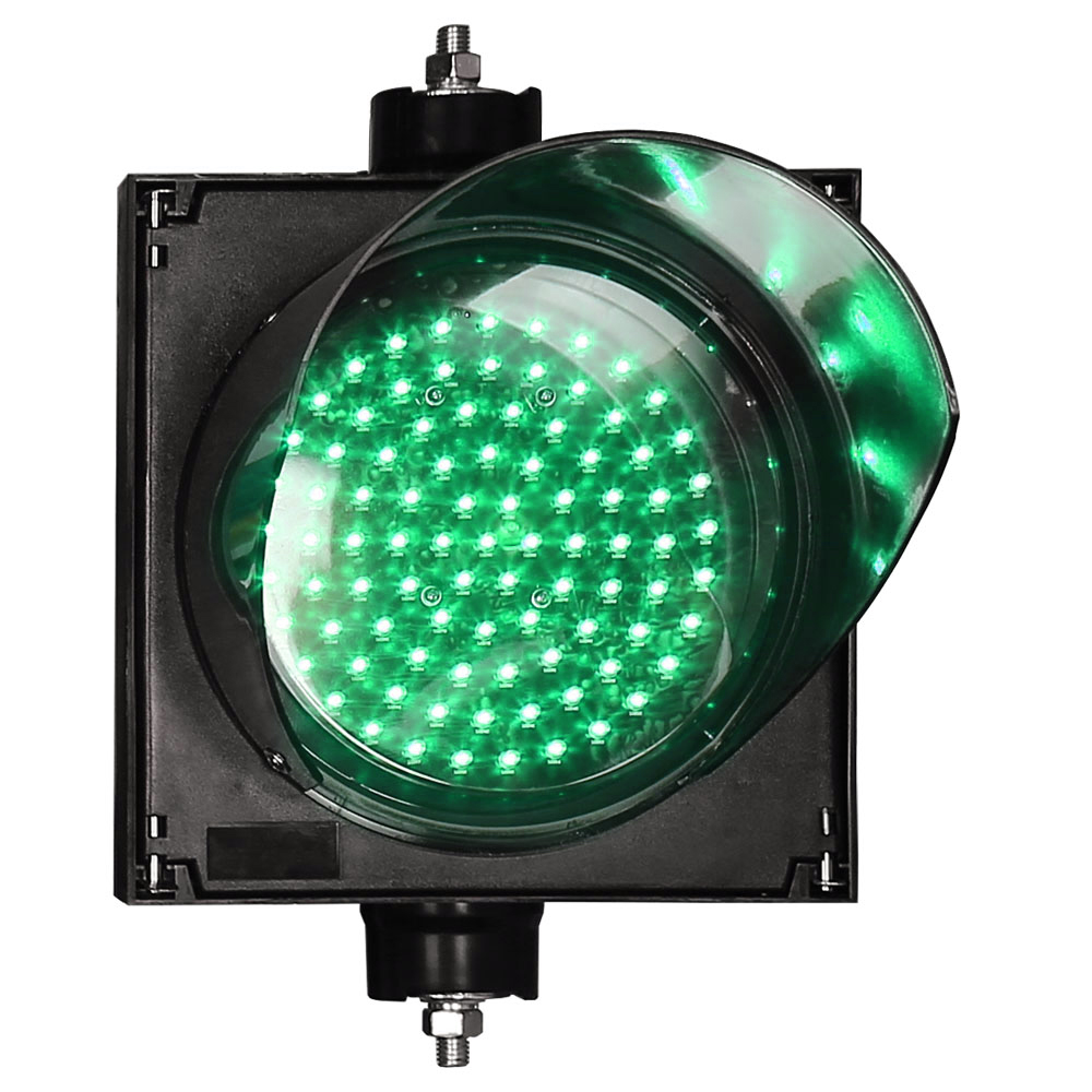 Mwanga wa Trafiki wa Mpira Kamili wa Nguvu ya Chini (sehemu moja)