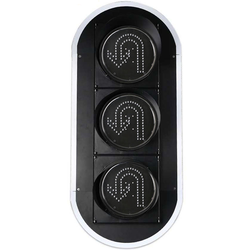 Nguvu ya Chini Nyekundu/Njano/Kijani Ugeuza Mwanga wa Trafiki