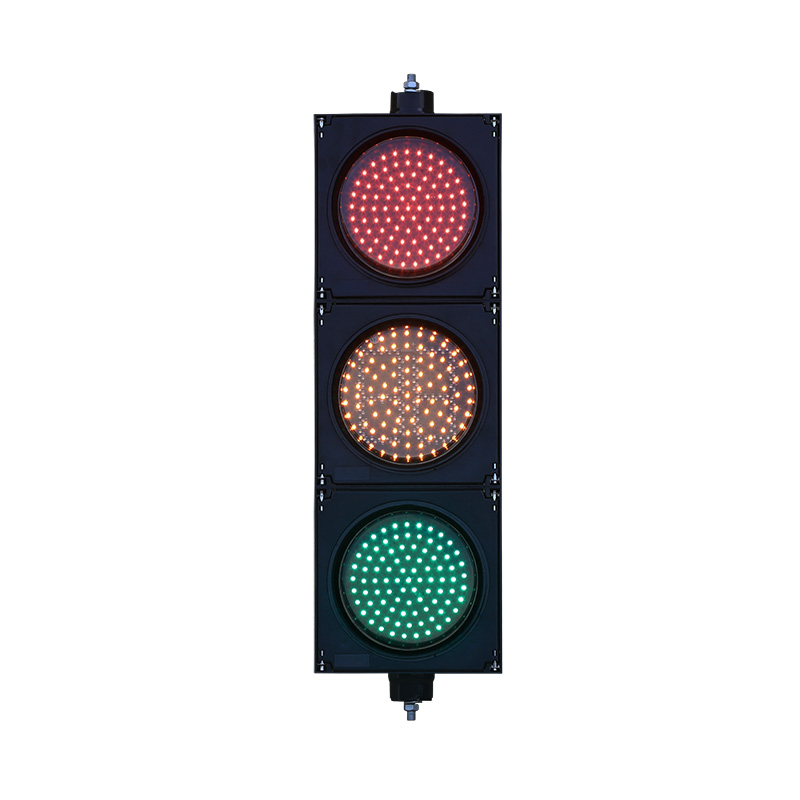 Nuru ya Trafiki ya Nguvu ya Chini Nyekundu/Njano/Kijani Kamili ya Trafiki yenye Kipima Muda cha Kuahirisha