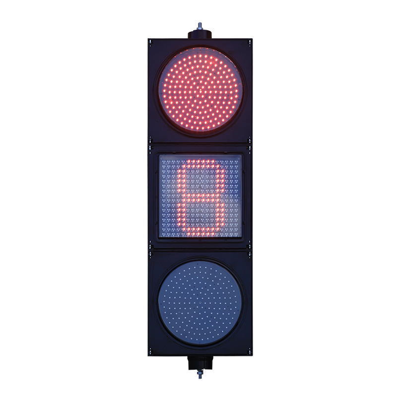 Mwangaza wa Trafiki wa Nguvu ya Chini, Nyekundu/Njano/Kijani Kamili ya Trafiki na Upungufu wa Nukta ya Matrix