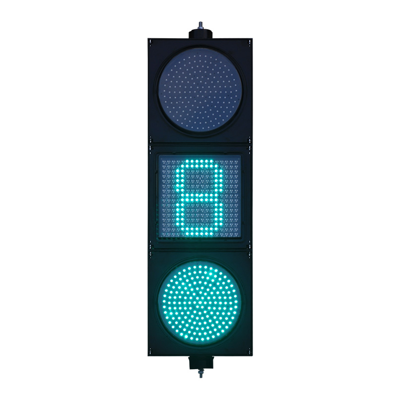 Mwangaza wa Trafiki wa Nguvu ya Chini, Nyekundu/Njano/Kijani Kamili ya Trafiki na Upungufu wa Nukta ya Matrix