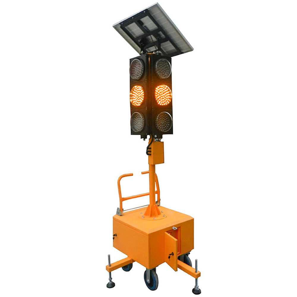 Mwangaza wa Trafiki wa Simu ya Mkononi Inayotumia Sola