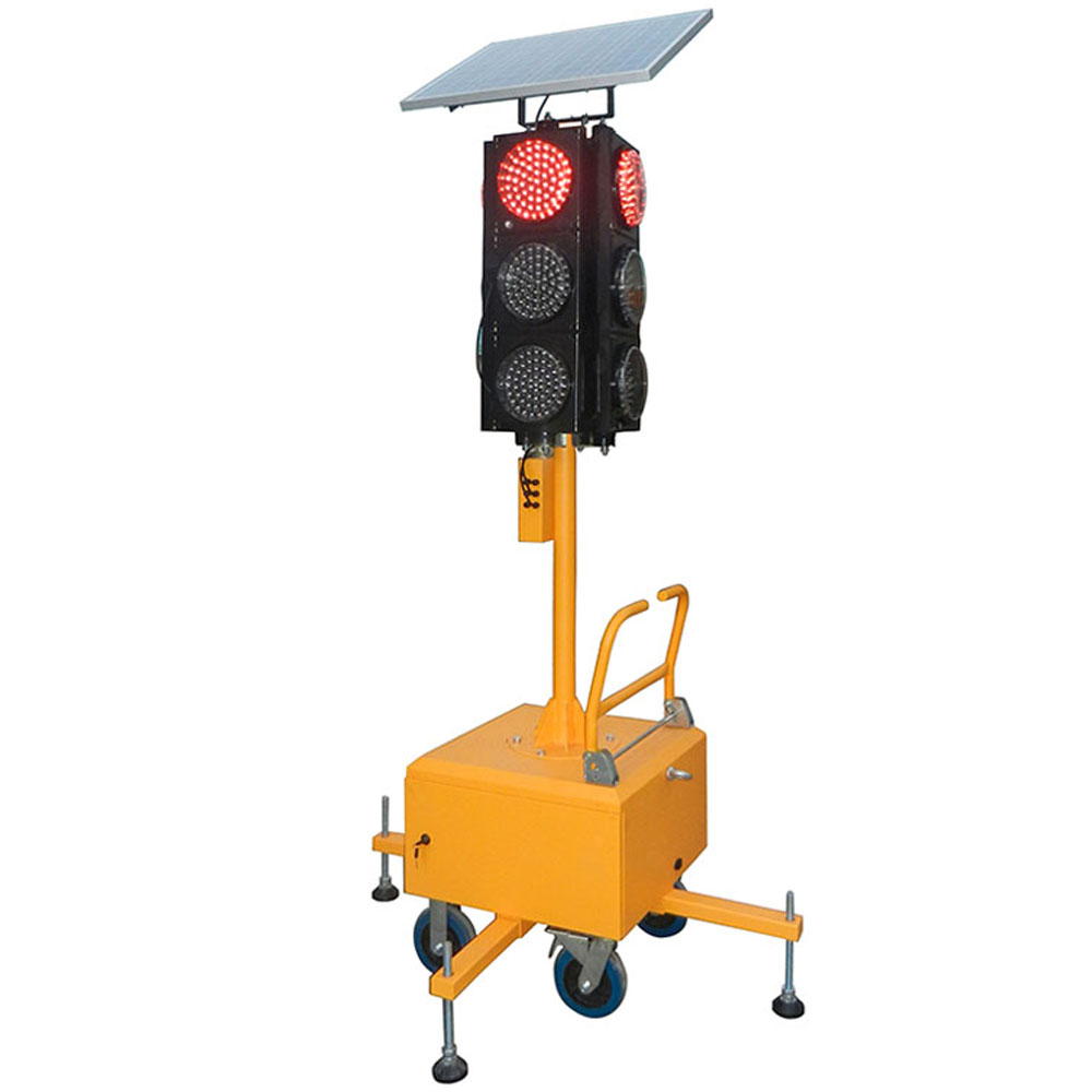 Mwangaza wa Trafiki wa Simu ya Mkononi Inayotumia Sola