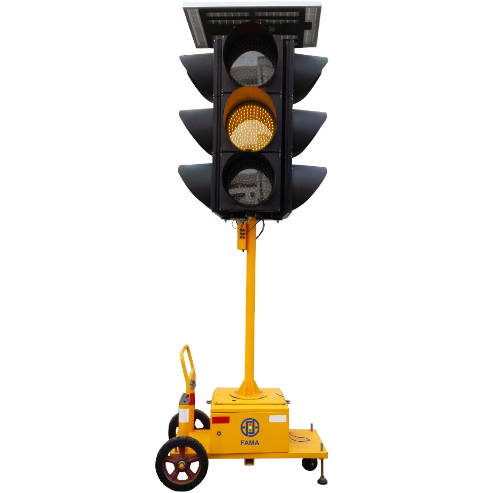 Mwangaza wa Trafiki wa Simu ya Mkononi Inayotumia Sola