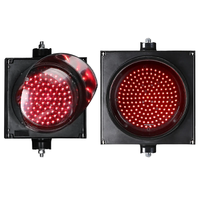 Mwanga wa Trafiki wa Mpira Kamili wa Nguvu ya Chini (sehemu moja)