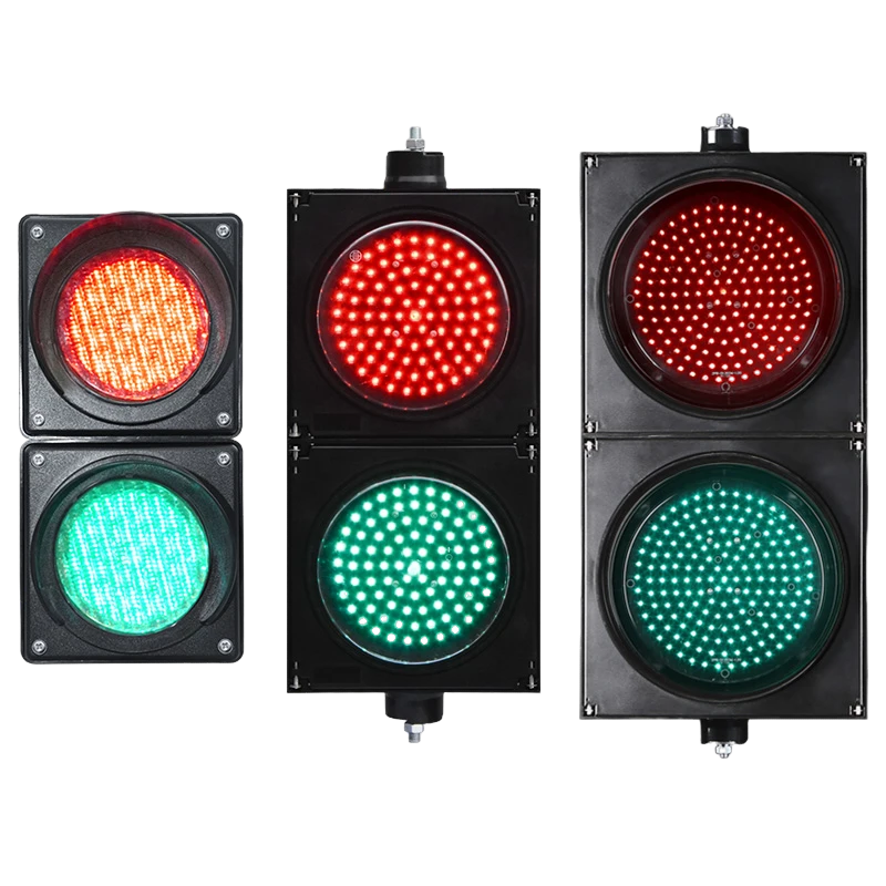 Nuru ya Trafiki ya Nguvu ya Chini Nyekundu/Kijani Kamili ya Trafiki (seti mbili)