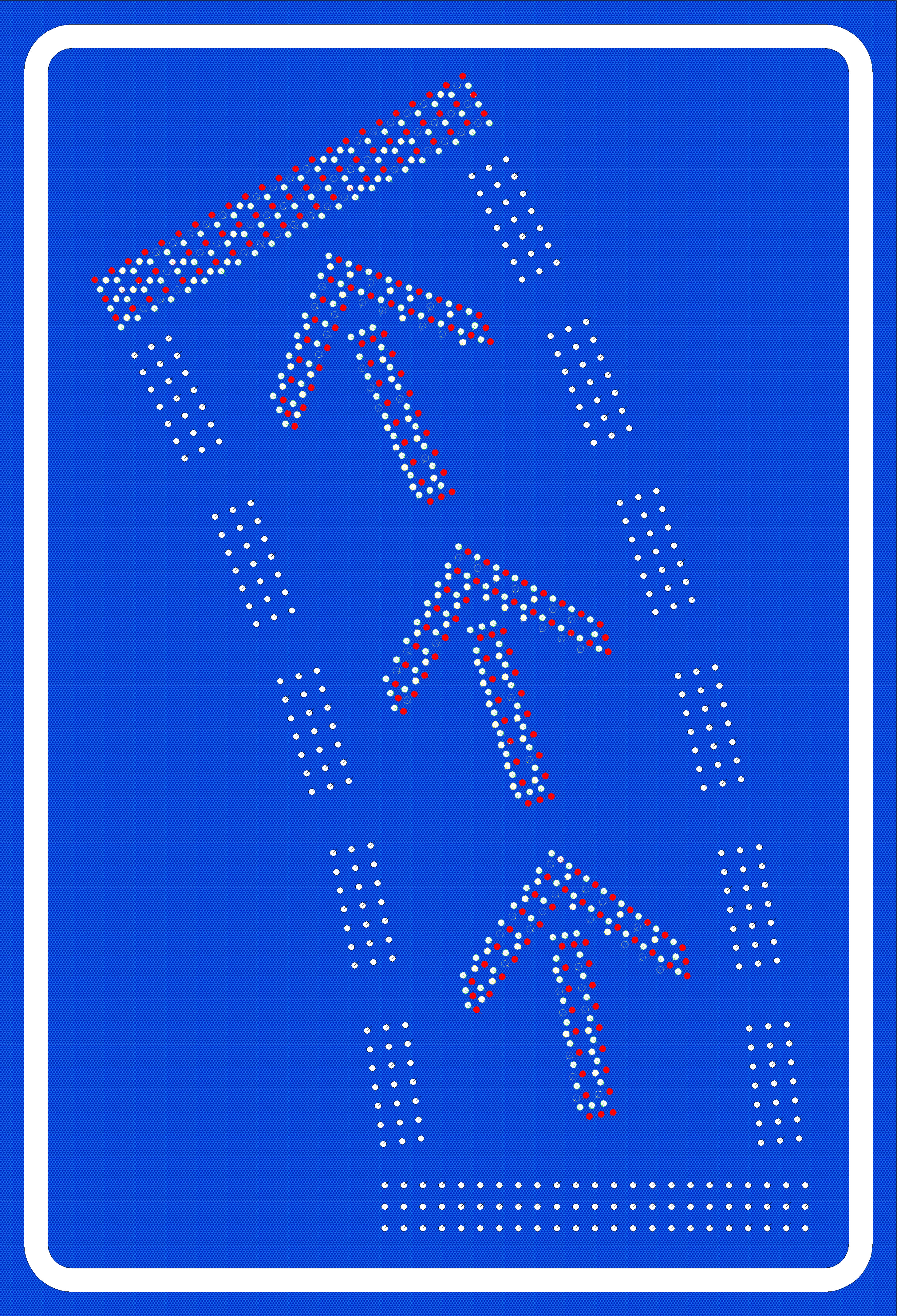 Pinduka Kushoto kwa Ishara ya Barabara au Endelea kwa Ishara Iliyonyooka