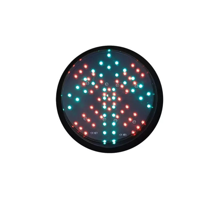 Taa ya Trafiki ya Msalaba Mwekundu na Mshale wa Kijani