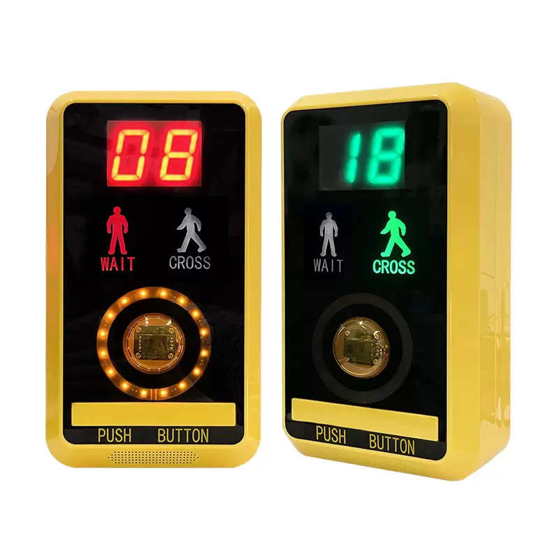 kitufe cha kuvuka barabara bila kugusa kitufe cha kuvuka barabara bila kugusa