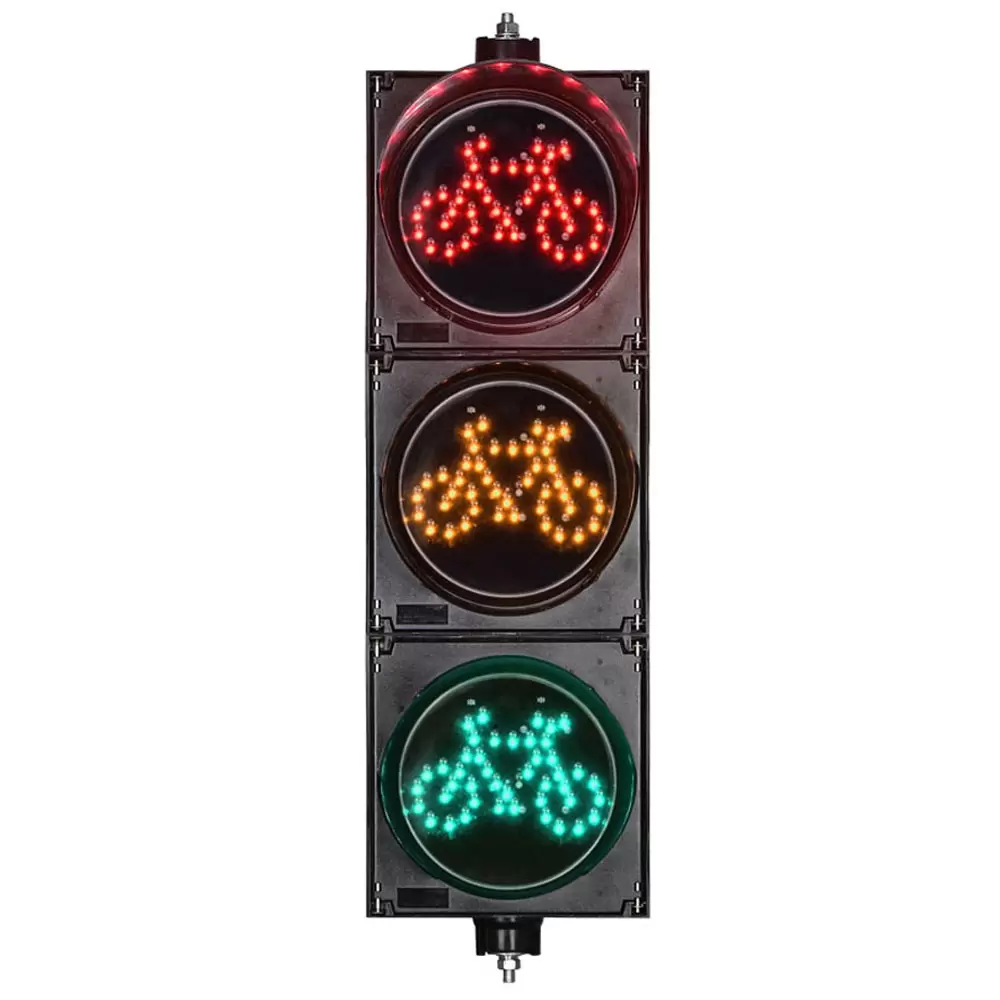 Mwanga wa Trafiki wa Baiskeli yenye Nguvu ya Chini Mwanga wa Trafiki wa Baiskeli yenye Nguvu ya Chini